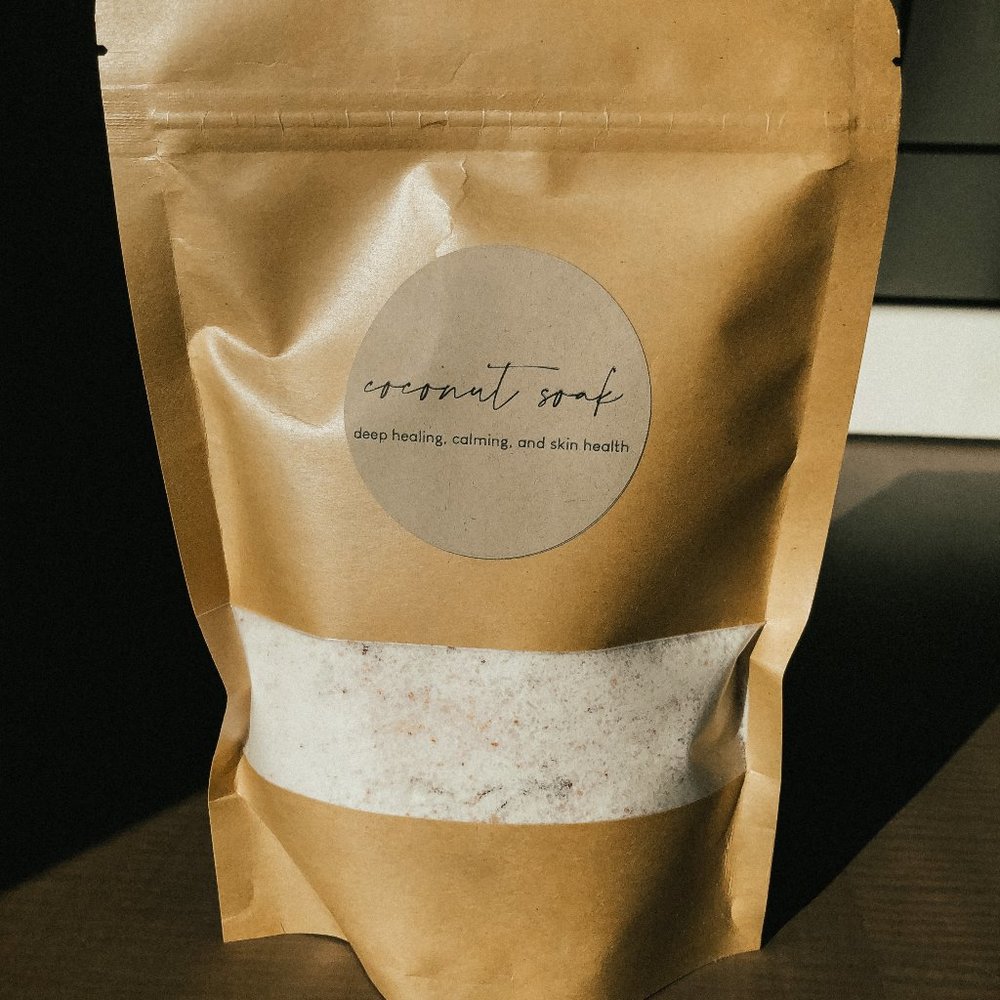 Coconut Milk Bath Soak